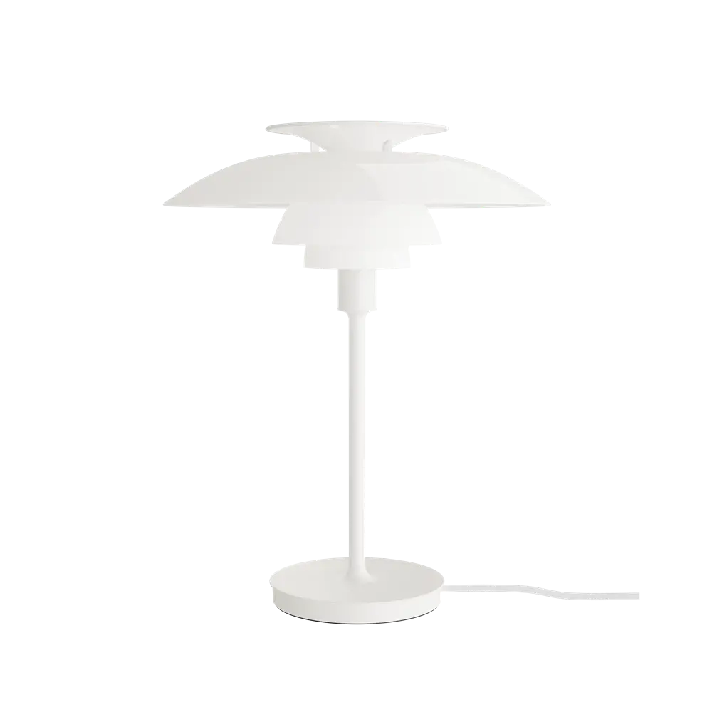 Louis Poulsen PH 80 bordlampe opal hvid/hvid - 5744172257 Louis Poulsen PH 80 bordlampe opal hvid/hvid - 5744172257