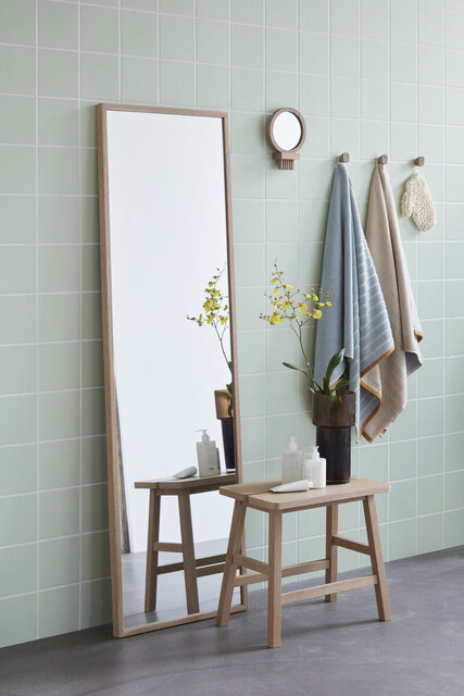 Hubsch Standing mirror oak Hubsch Standing mirror oak