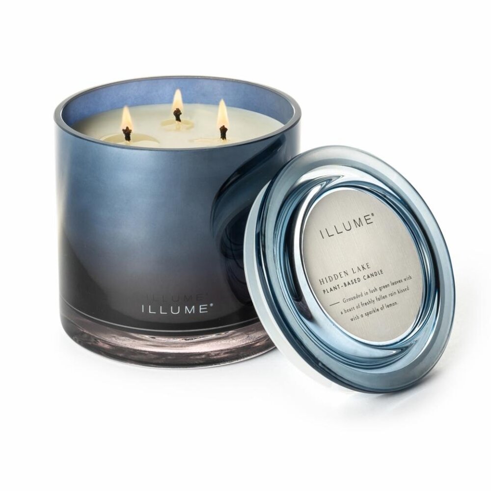 Illume Bougie Hidden Lake Statement Bleu - 4626100200