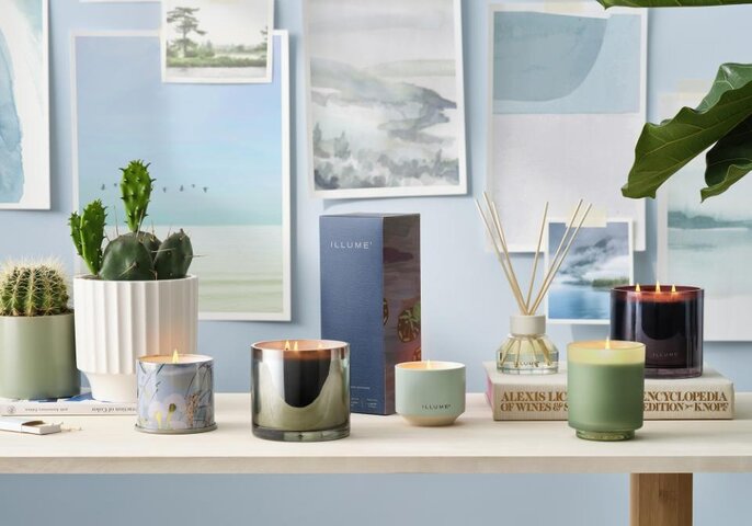 Illume Hinoki salvia statement ljus grönt - 4626100300