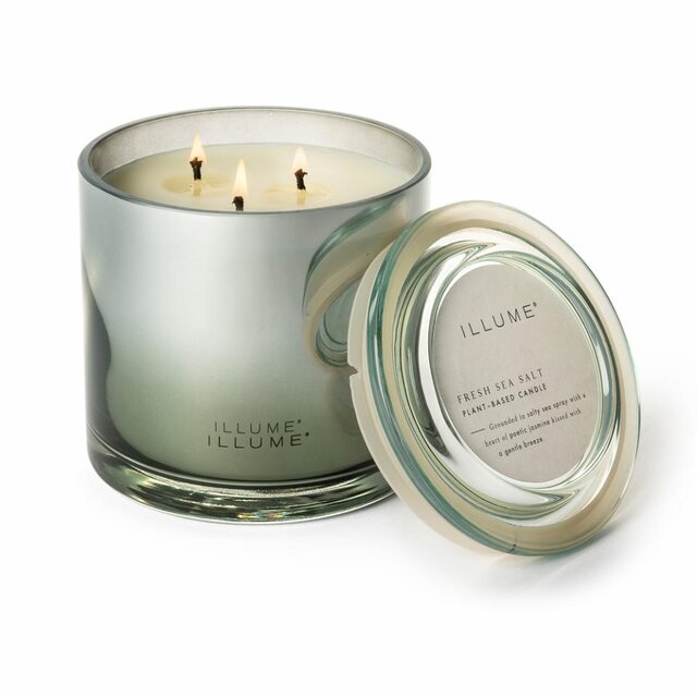 Illume Bougie parfumée au sel de mer frais bleu - 4626134100