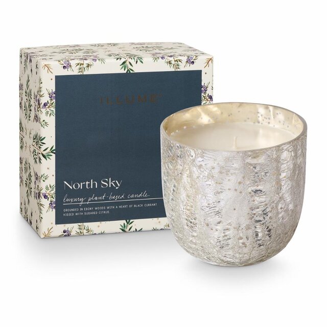 Illume Candela North Sky Crackle Blu - 4628408300