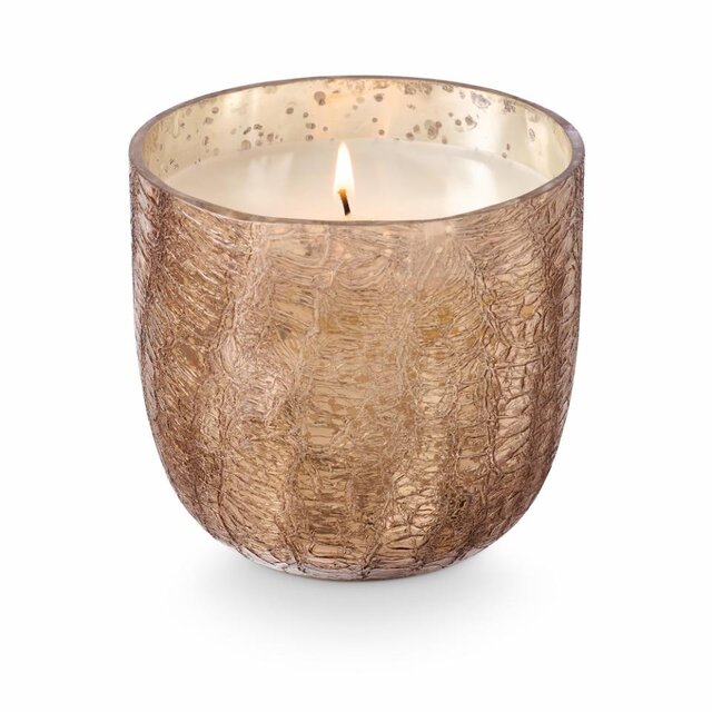 Illume Woodfire crackle kaars bruin - 4628411900
