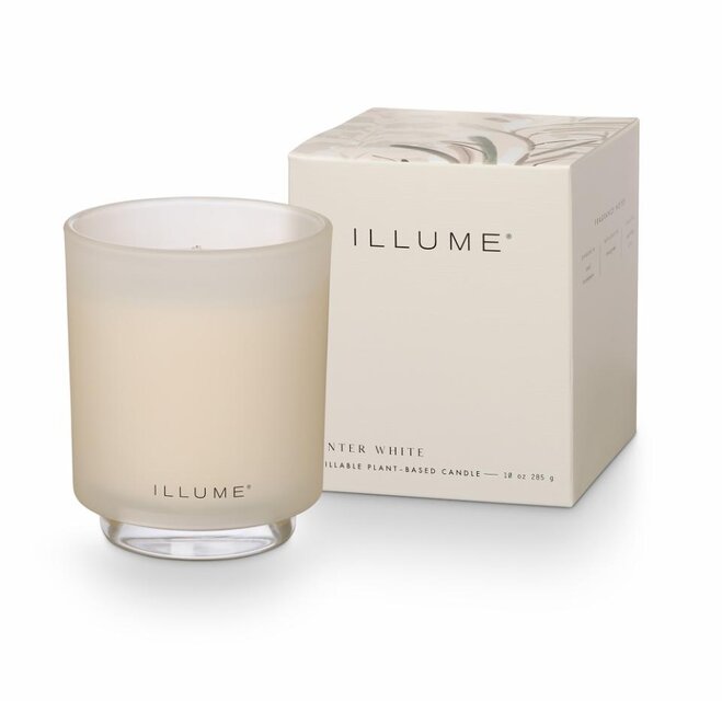 Illume Winter white box kaars wit - 4537533300