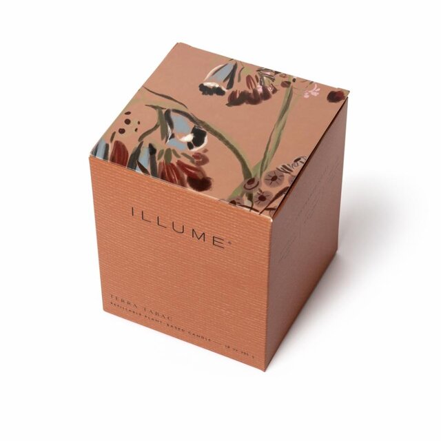 Illume Terra tabac box kaars bruin - 4537500100