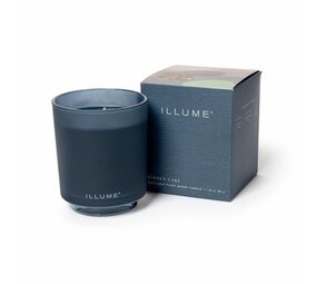Illume Candela Hidden Lake Box Blu