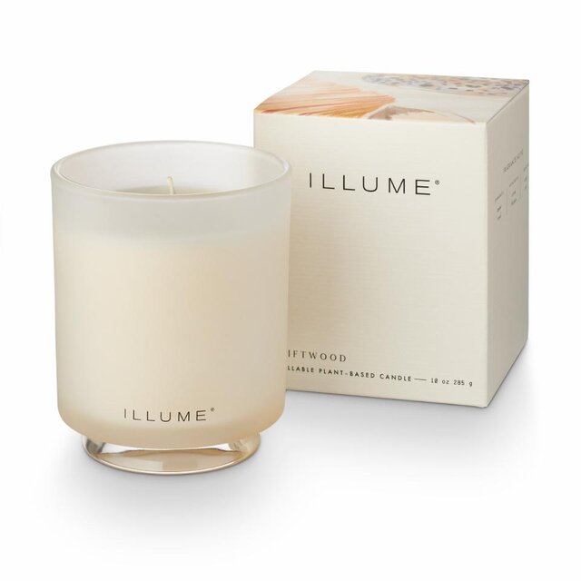 Illume Driftwood box kaars wit - 4537500500