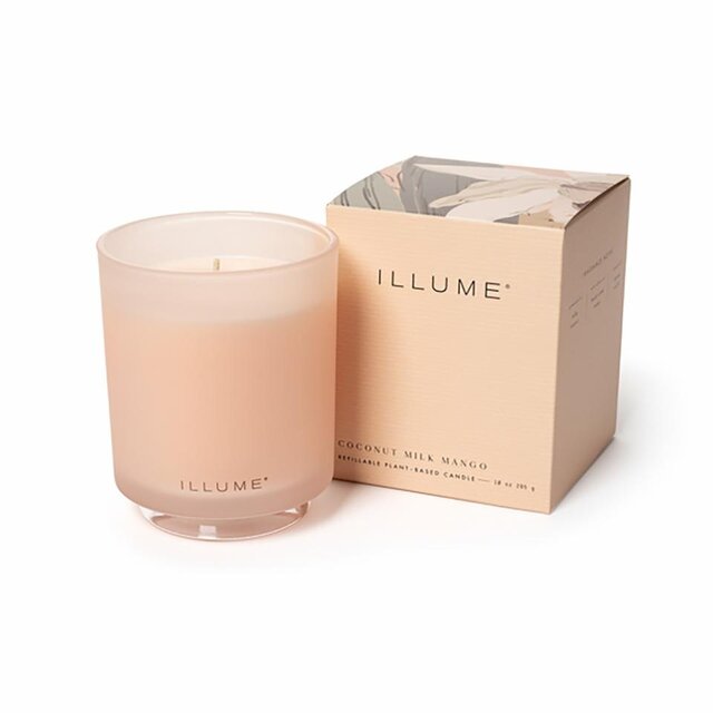 Illume Coconut milk mango box kaars roze - 4537505100