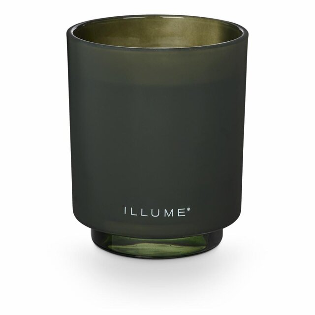 Illume Balsam & cedar box kaars groen - 4537507200