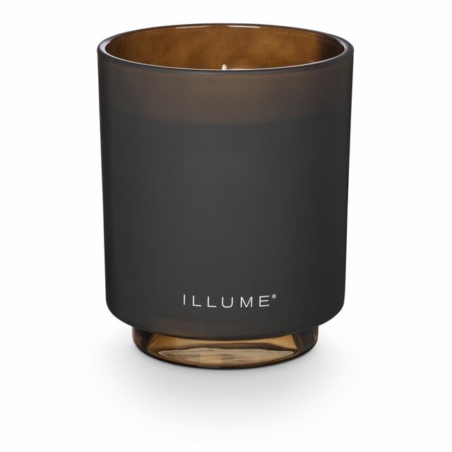 Illume Woodfire box kaars bruin - 4537511900
