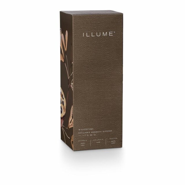Illume Woodfire scent diffuser bruin - 4536311900