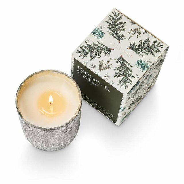 Illume Balsam & cedar crackle kaars - 4628007200