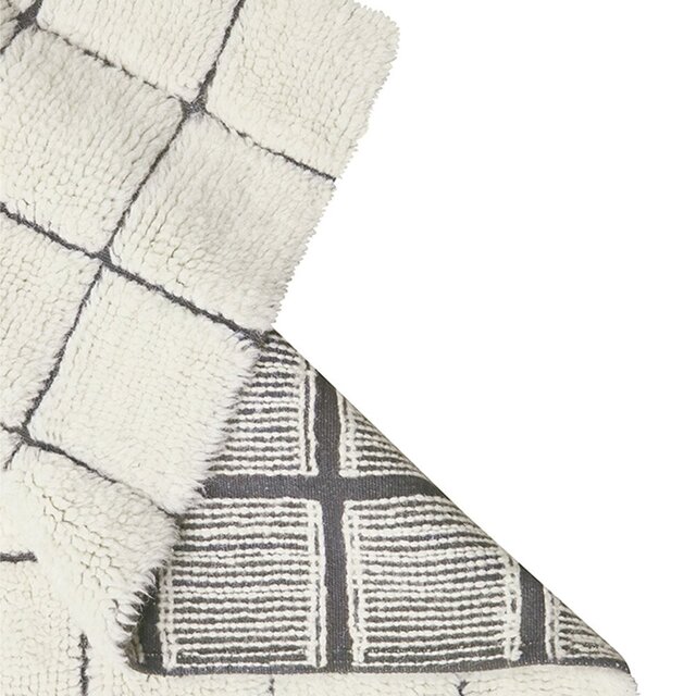 Lorena Canals Tapis mosaïque en laine naturelle 170x240cm Lorena Canals Tapis mosaïque en laine naturelle 170x240cm