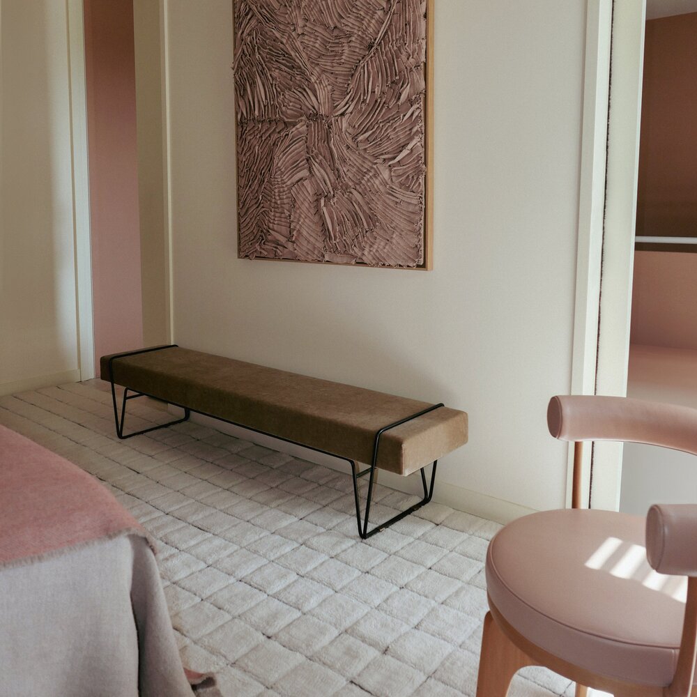 Lorena Canals Mosaic vloerkleed wol naturel 170x240cm Lorena Canals Mosaic vloerkleed wol naturel 170x240cm