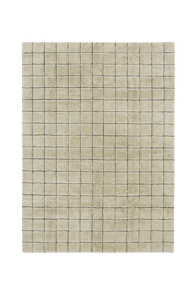 Lorena Canals Mosaic vloerkleed wol sandstone 230x300cm