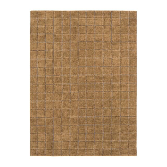 Lorena Canals Mosaikmatta i ull ockra 170x240cm Lorena Canals Mosaikmatta i ull ockra 170x240cm