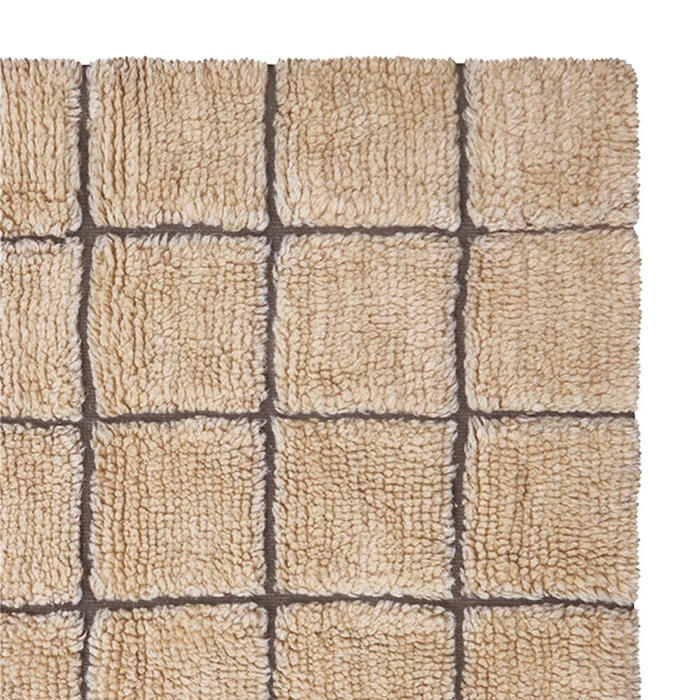 Lorena Canals Mosaik uldtæppe rav 170x240cm Lorena Canals Mosaik uldtæppe rav 170x240cm