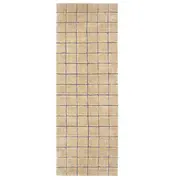 Lorena Canals Mosaiktæppe uld rav 80x230cm Lorena Canals Mosaiktæppe uld rav 80x230cm