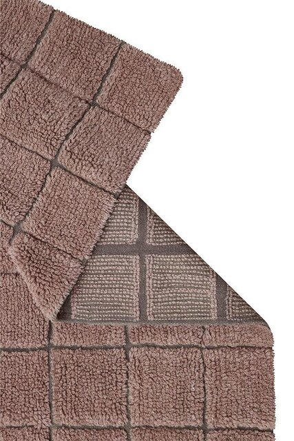 Lorena Canals Mosaic vloerkleed wol quartz 80x230cm Lorena Canals Mosaic vloerkleed wol quartz 80x230cm