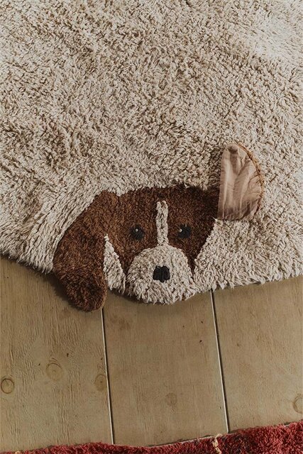 Lorena Canals Dogs rug Ø140cm Lorena Canals Dogs rug Ø140cm