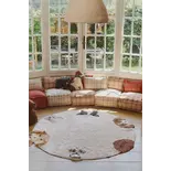 Lorena Canals Dogs rug Ø140cm Lorena Canals Dogs rug Ø140cm
