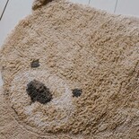 Lorena Canals Bear Animal vloerkleed 120x122cm Lorena Canals Bear Animal vloerkleed 120x122cm