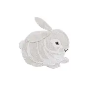 Lorena Canals Hasen-Tierteppich 130x135cm Lorena Canals Hasen-Tierteppich 130x135cm