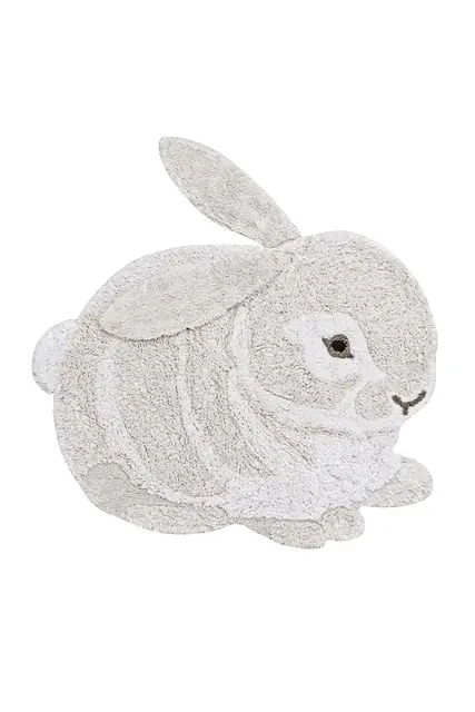 Lorena Canals Bunny Animal vloerkleed 130x135cm Lorena Canals Bunny Animal vloerkleed 130x135cm
