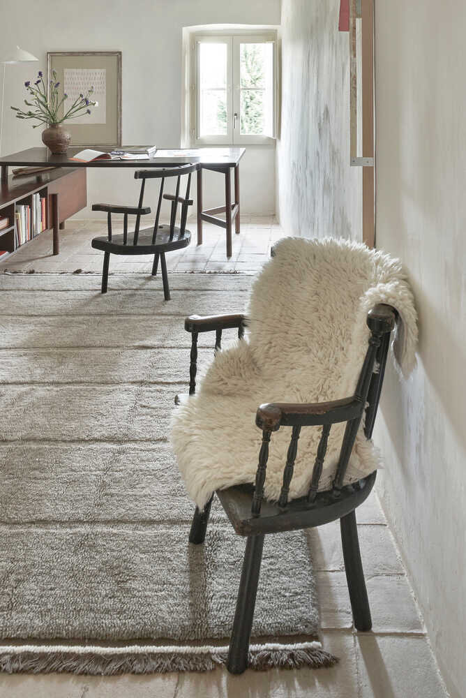 Lorena Canals Woolable Woolly rug sheep white 75x110cm Lorena Canals Woolable Woolly rug sheep white 75x110cm