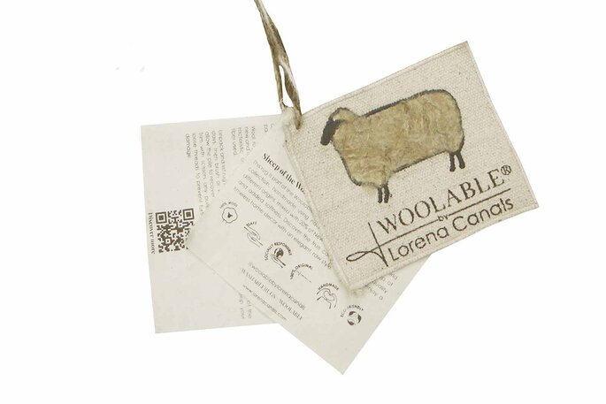 Lorena Canals Woolable Tundra rug blended sheep beige 170x240cm Lorena Canals Woolable Tundra rug blended sheep beige 170x240cm