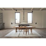 Lorena Canals Tapis Woolable Tundra en laine, motif mouton blanc, 170 x 240 cm