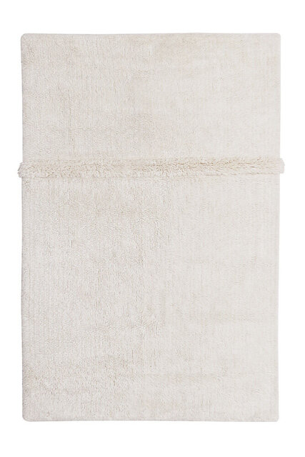 Lorena Canals Alfombra Woolable Tundra de lana blanca de 170x240 cm Lorena Canals Alfombra Woolable Tundra de lana blanca de 170x240 cm