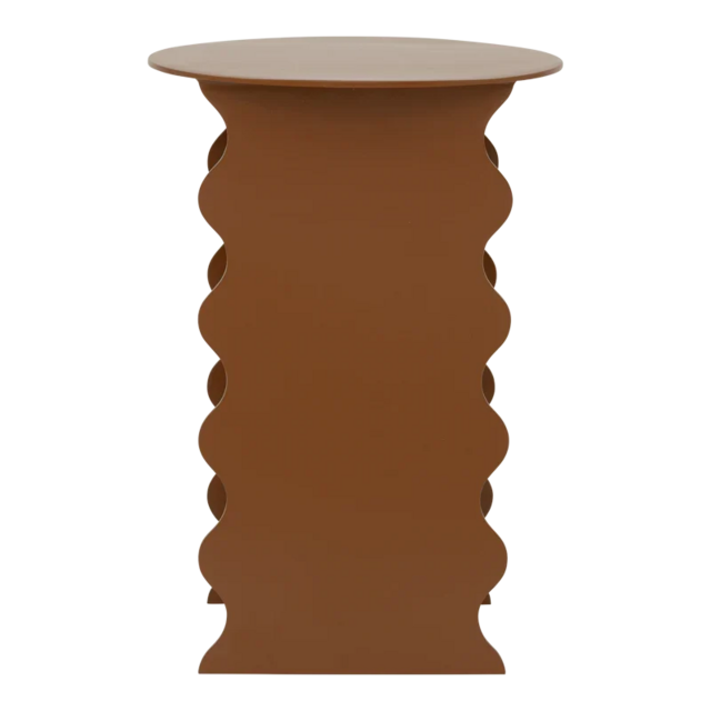 Urban Nature Culture Table d'appoint ondulée Urban Nature Culture Table d'appoint ondulée