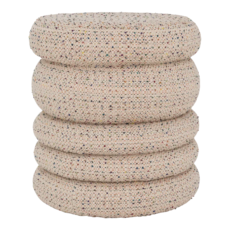 Urban Nature Culture Cinco Pouf mehrfarbig