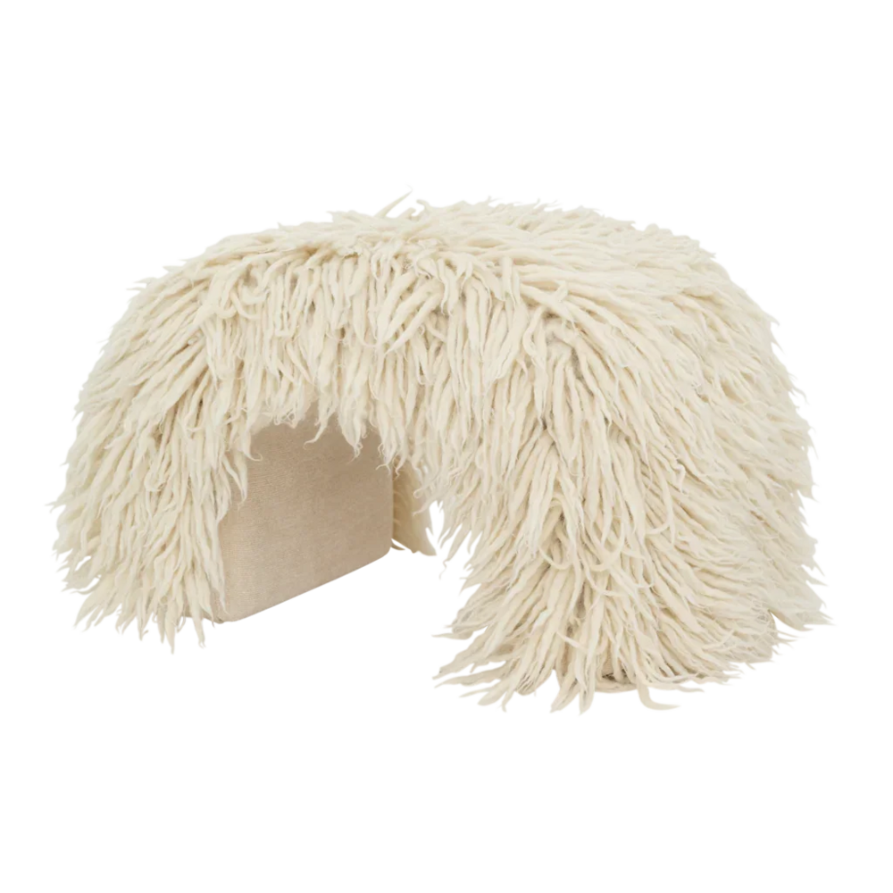 Urban Nature Culture Pouf Bjarne blanc cassé Urban Nature Culture Pouf Bjarne blanc cassé