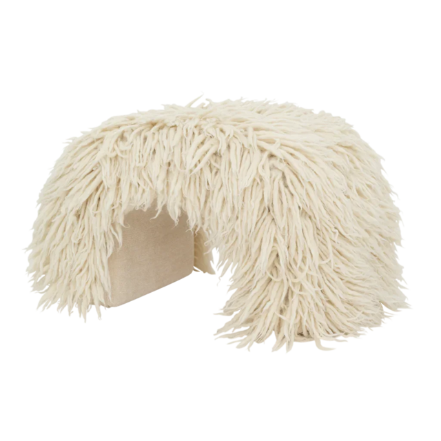 Urban Nature Culture Bjarne poef off white