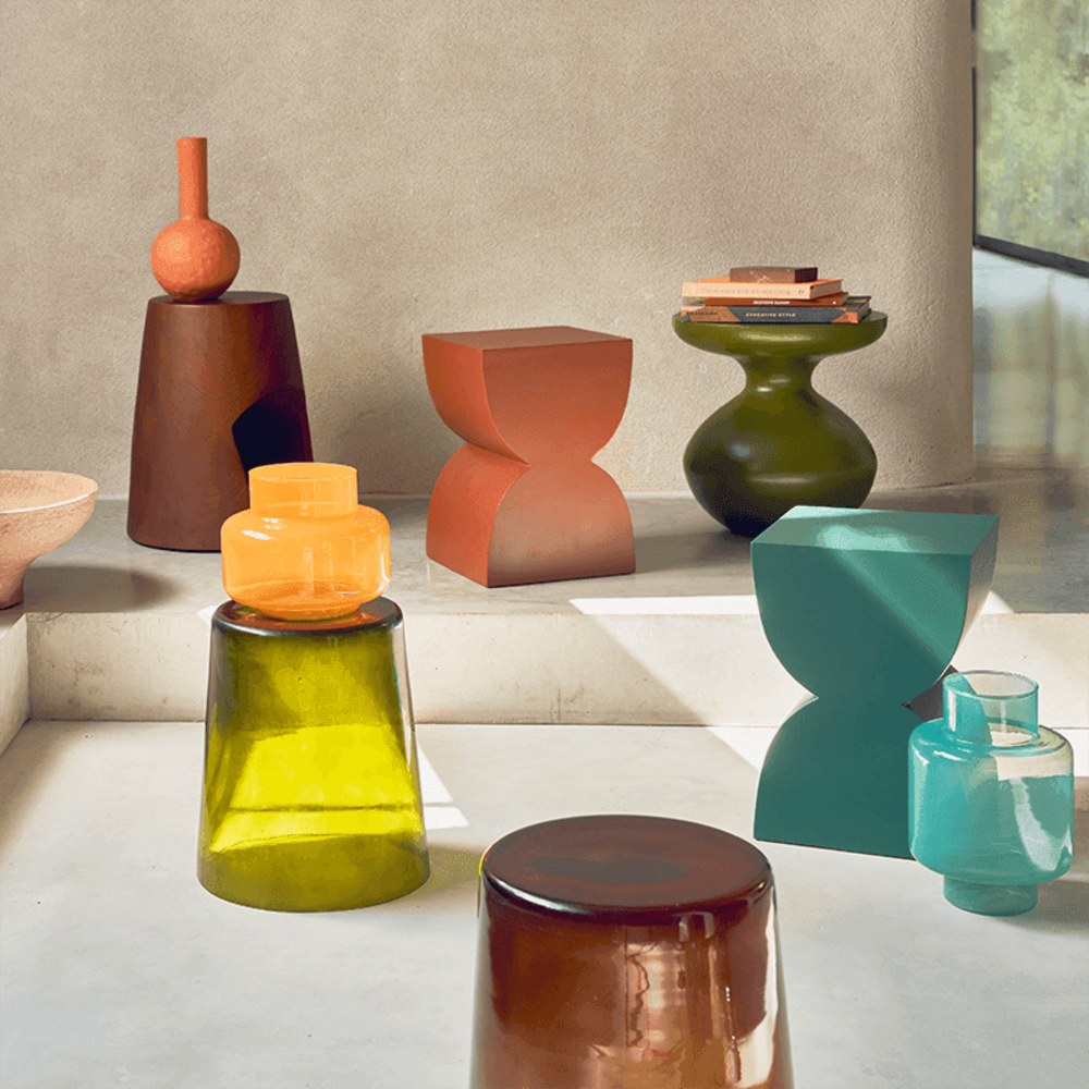 Urban Nature Culture Table d'appoint Kai marron Urban Nature Culture Table d'appoint Kai marron