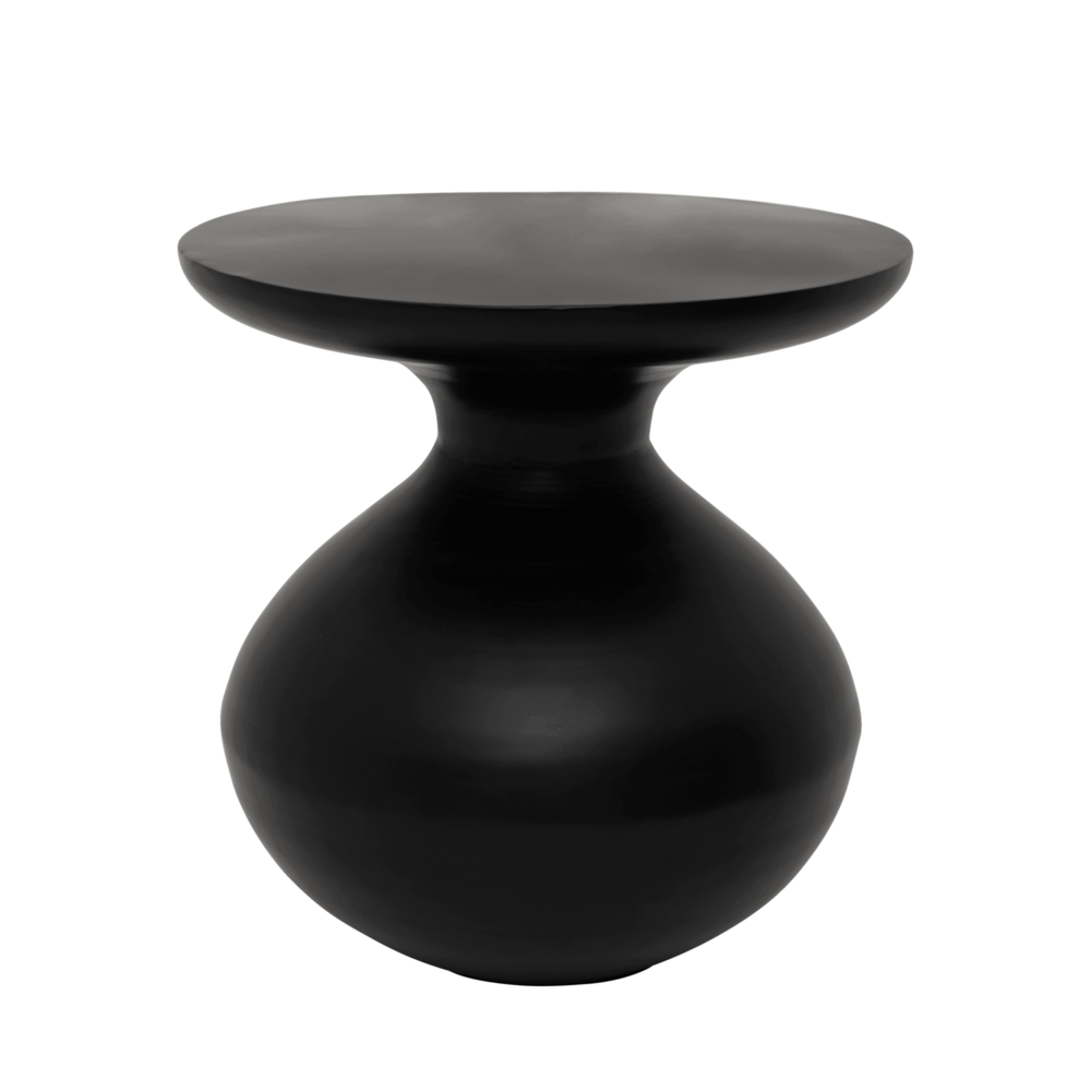 Urban Nature Culture Tummy side table black Urban Nature Culture Tummy side table black