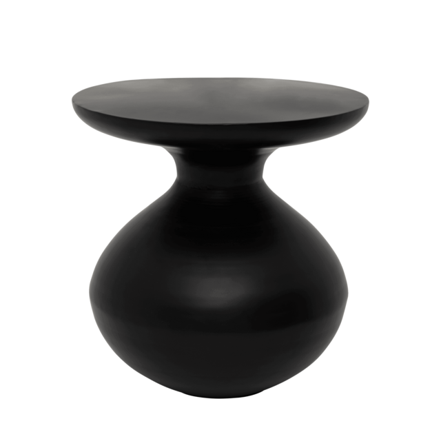 Urban Nature Culture Tummy side table black Urban Nature Culture Tummy side table black