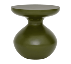 Urban Nature Culture Tummy side table mayfly green