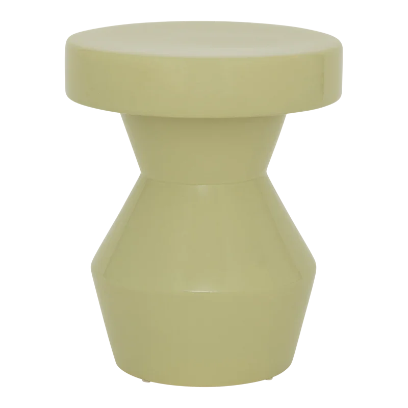 Urban Nature Culture Sculptural bijzettafel pale green