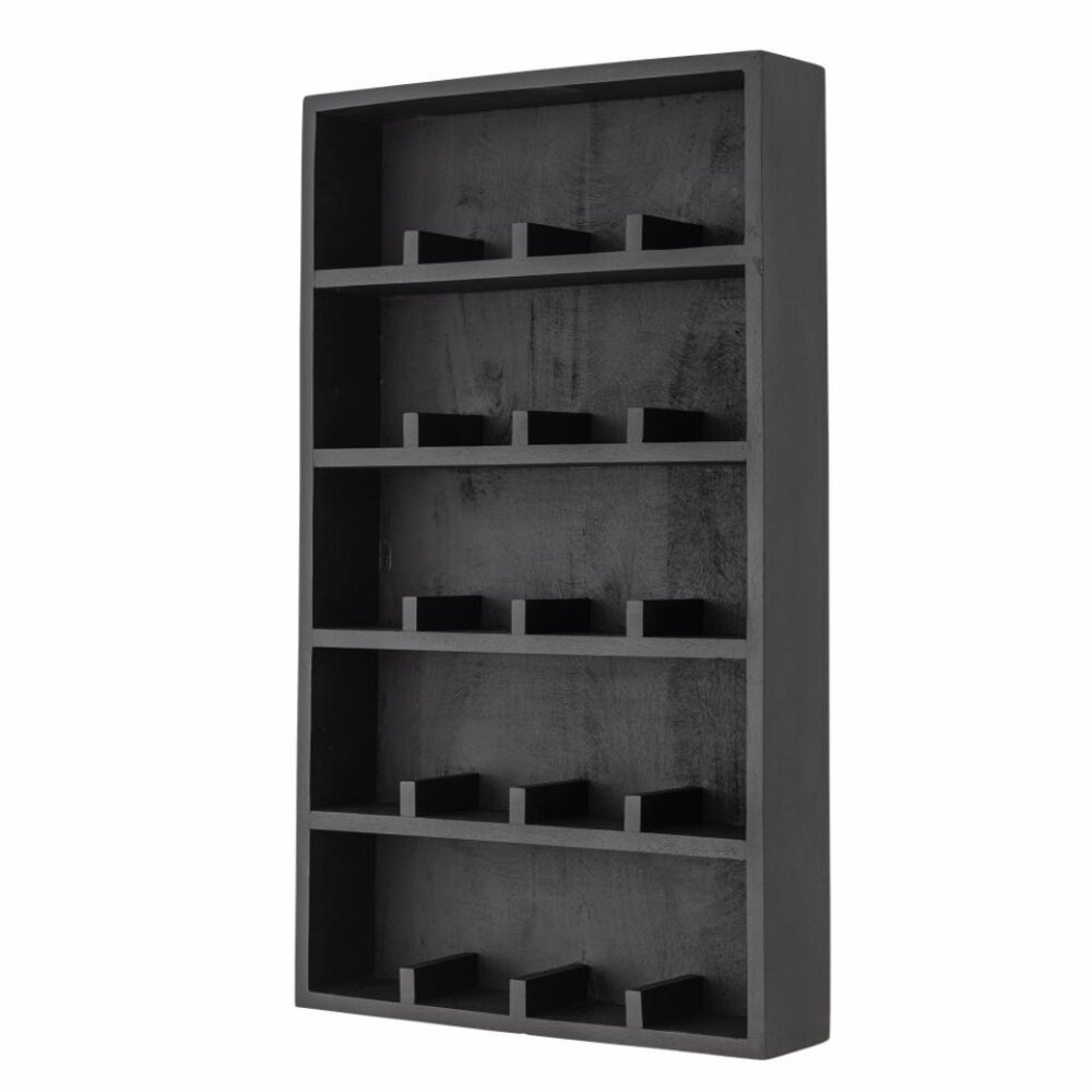 Bloomingville Thessa wall cabinet black Bloomingville Thessa wall cabinet black