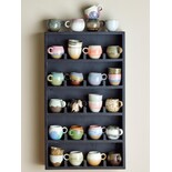 Bloomingville Armario de pared Thessa negro Bloomingville Armario de pared Thessa negro