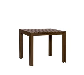 Hubsch Haus outdoor table small brown Hubsch Haus outdoor table small brown