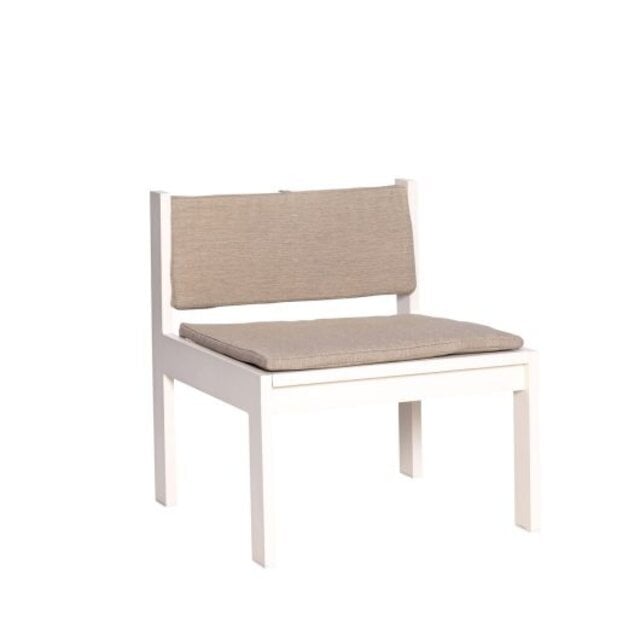 Hubsch Haus outdoor loungestoel beige Hubsch Haus outdoor loungestoel beige