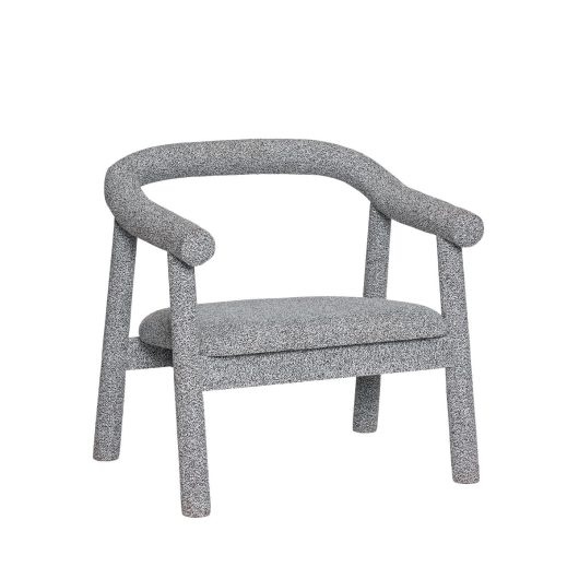 Hubsch Blanc Fauteuil Ouli