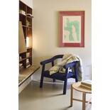 Hubsch Ouli loungestol mörkblå Hubsch Ouli loungestol mörkblå