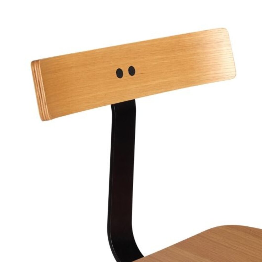 Hubsch Hock chair black Hubsch Hock chair black