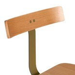 Hubsch Silla Hock natural/verde Hubsch Silla Hock natural/verde