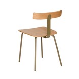 Hubsch Silla Hock natural/verde Hubsch Silla Hock natural/verde